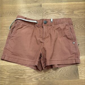 Vuori Women’s Ripstop Shorts in Terracotta